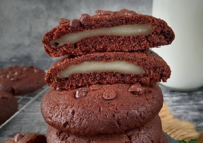 Chocolate Mochi Cookies