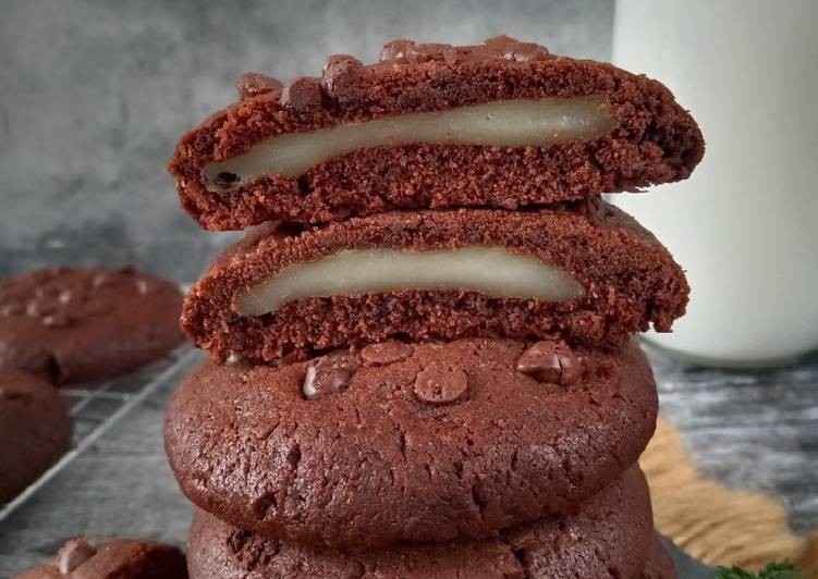 Chocolate Mochi Cookies