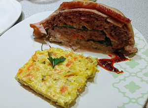 Una foto de Pastel de carne