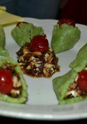 A picture of Kaju paan.