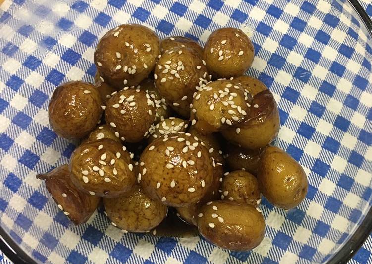 Recipe of Any Night Of The Week Korean Potato Banchan Gamja Jorim