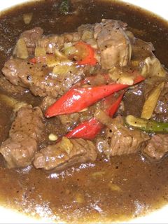 Foto resep Daging sapi lada hitam