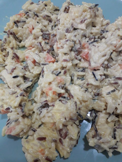 Una foto de Arroz salvaje con cúrcuma