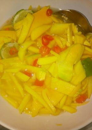 Foto resep Asinan mangga ala ndut simple pake banget
