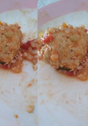 Una foto de Albóndigas de pollo
