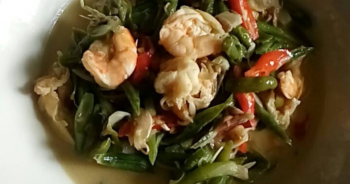 Resep Tauco Medan Kacang Panjang And Udang Oleh Sambal Tuktuk Cookpad