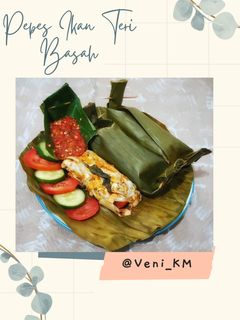Foto resep Pepes Ikan Teri Basah