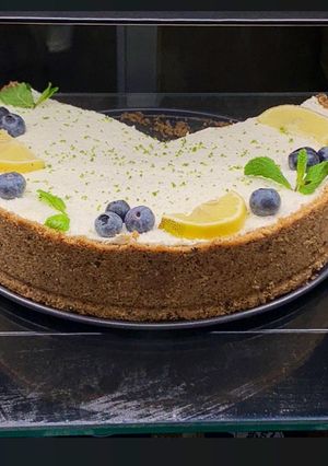 Φωτογραφία της συνταγής Cheesecake καρύδας με lime