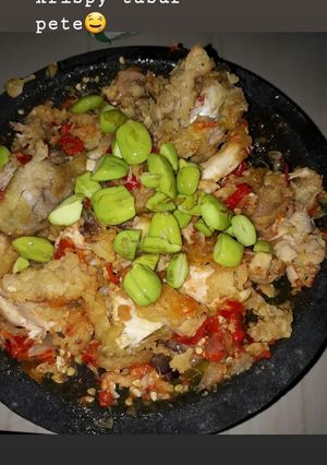 Foto resep Ayam Geprek Krispy Tabur Pete