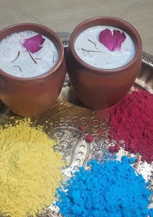 A picture of Thandai Holi special.