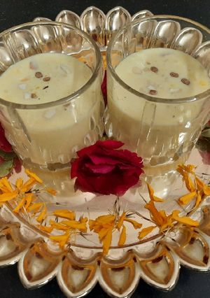 A picture of Masala milk.