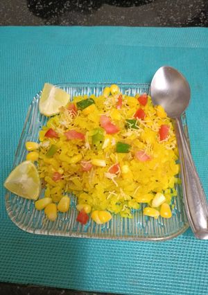 A picture of 🌽 Corn 🌽 Poha.