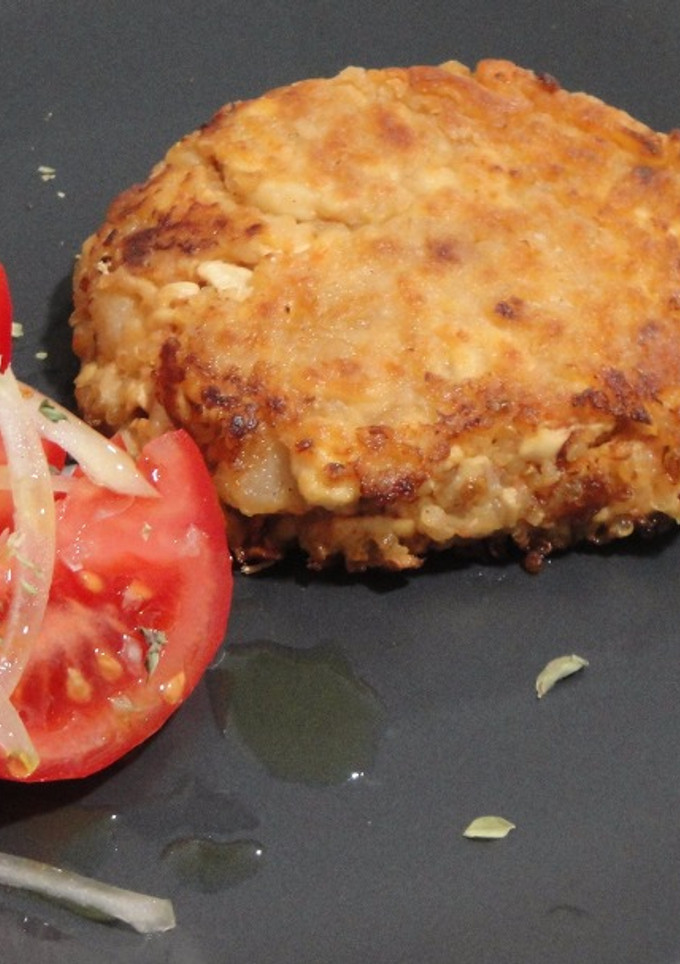 Una foto de Hamburguesa de tofu y quinoa (Video)