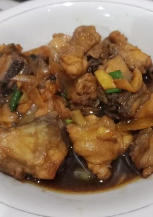 Foto resep Ayam goreng saus mentega