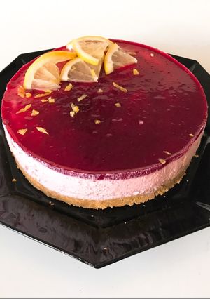 Hình của món Cheese cake cherry.
