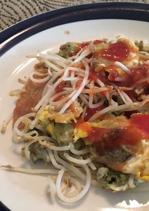 รูปของ หอยทอดแบบง่ายๆ