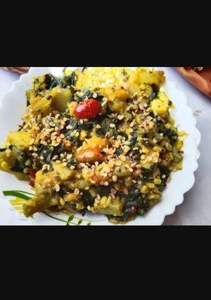 কলাই ডাল দিয়ে সবজি রেসিপির প্রধান ছবি