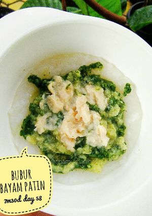 Foto resep Mpasi bubur bayam patin