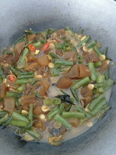 Foto resep Oseng kikil sapi dan buncis