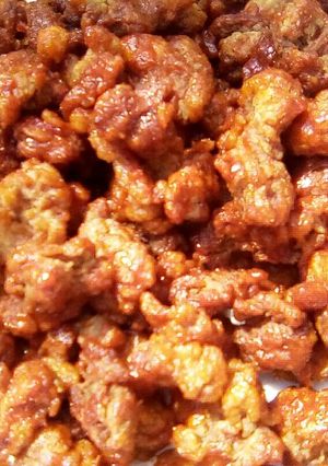 A picture of I love the chicken nuqqets.