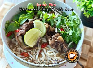 Gambar Vietnamese Beef Noodle Soup (Quick Pho)