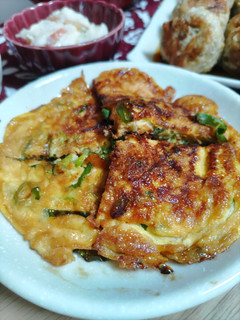 A picture of Yakitori Restaurant-Style Green Onion Omelette: Easy Side Dish.
