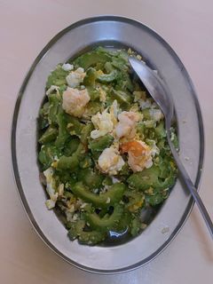 Foto resep Tumis Pare Telur & Udang