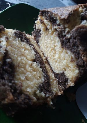 Foto resep Bolu Marmer irit (2 Telur)