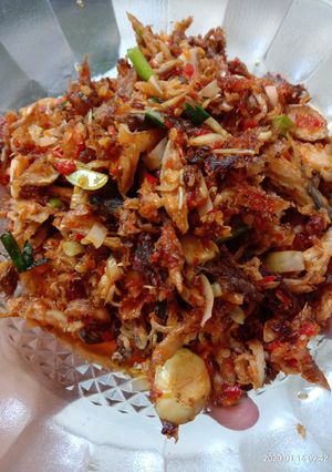 Foto resep Suwir Ikan Mercon