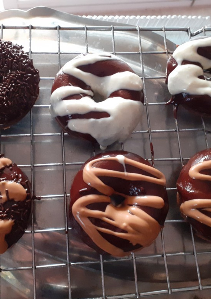 Una foto de Donuts saludables