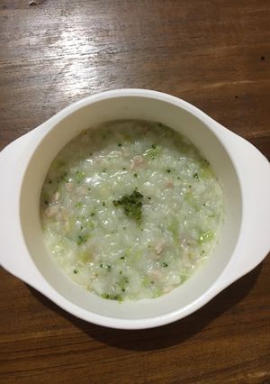 Foto resep Bubur Ayam Brokoli Mpasi 7 M+