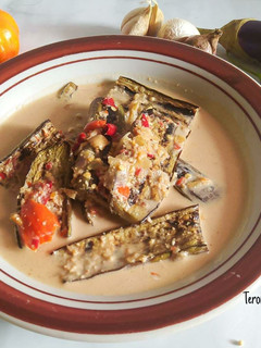 Foto resep Terong Bakar kuah Santan