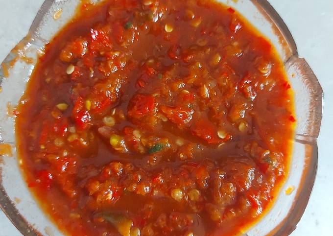 Bagaimana Membuat Sambal terasi, Bisa Manjain Lidah