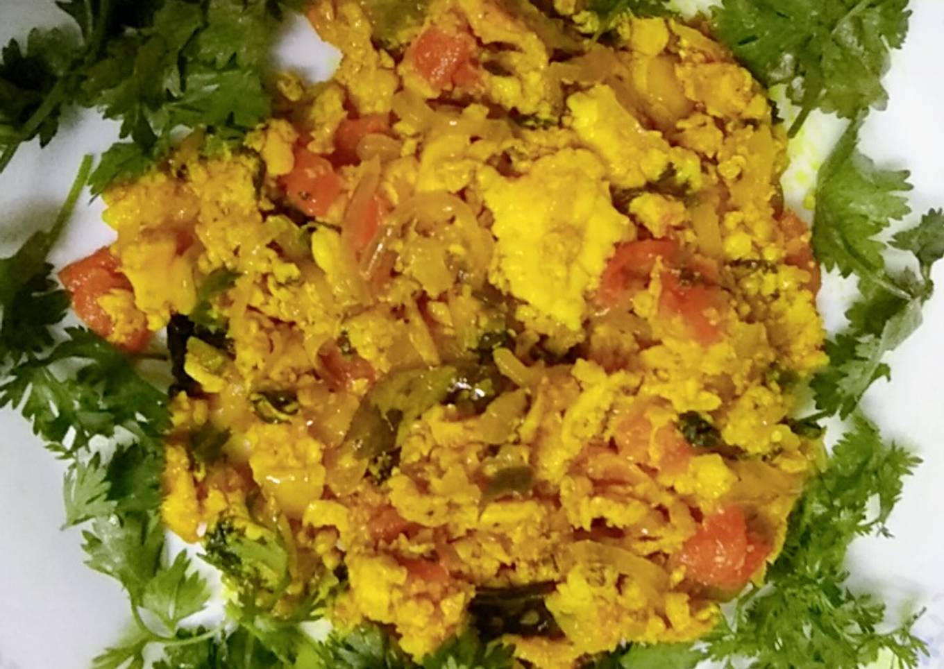 Egg bhurji