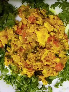 A picture of Egg bhurji.