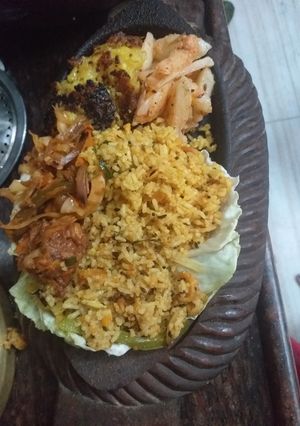 सिजलर (sizzler recipe in Hindi) रेसिपी मुख्य फोटो