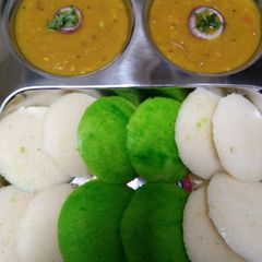 Idli sambhar A picture of Idli sambhar.