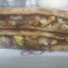 Dry fruit paratha A picture of Dry fruit paratha.