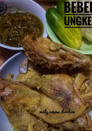 Foto resep Bebek ungkep sambel ijo