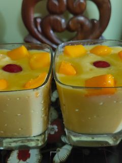 ম্যাঙ্গো মিল্কশেক (Mango Milk Shake recipe in Bengali) রেসিপির প্রধান ছবি