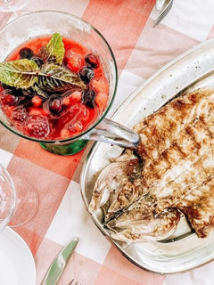 Foto de Sangria de Espumante e Frutos Vermelhos