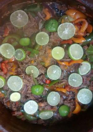 Una foto de Salpicón al limón con vegetales a la Mario's