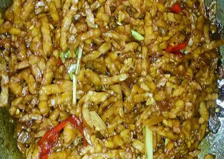 Tempe Orek resep mertua