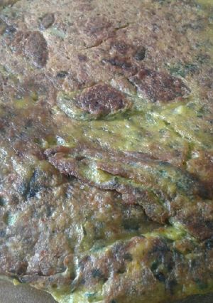 Una foto de Tortilla de acelga