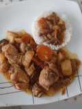 Pollo con bolets