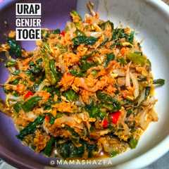 A picture of Urap genjer toge.