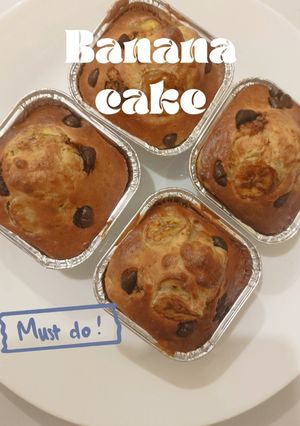 Foto resep Banana cake air fryer