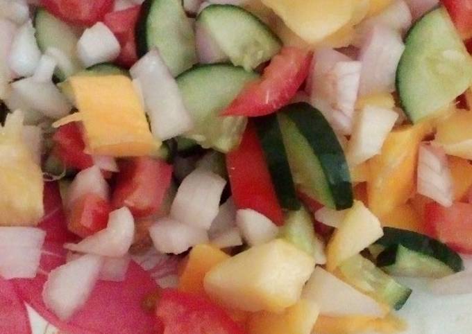 So Delicious Mexico Food Mango salsa