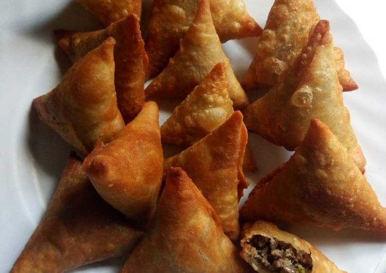 Recipe of Award-winning Beef Samosas