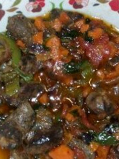 A picture of Liver Stew.